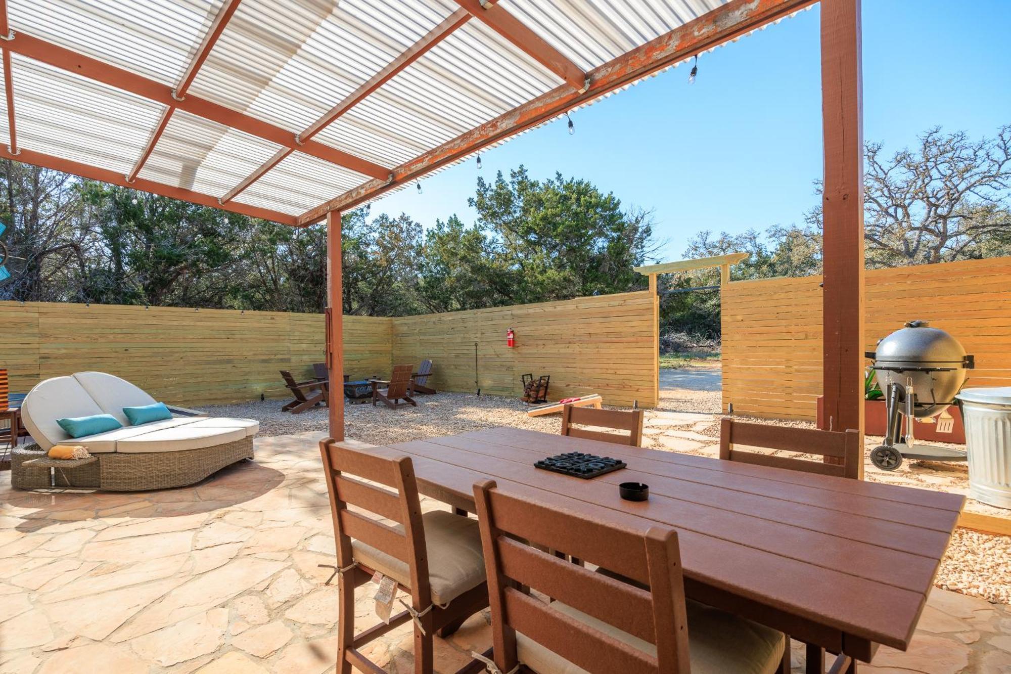 Romantic Luxury Retreat Hot Cold Pool & Sauna Wimberley Exterior photo