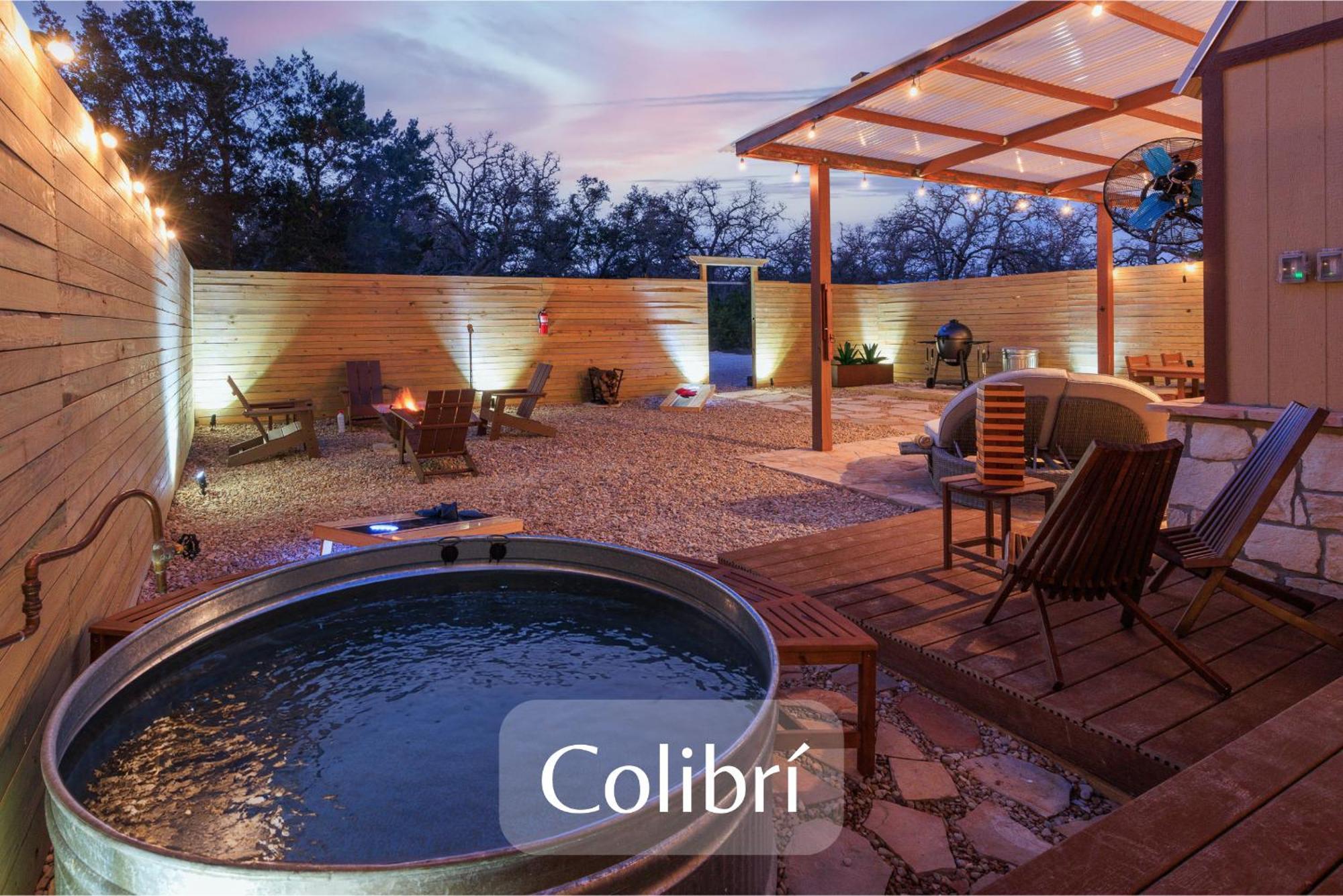 Romantic Luxury Retreat Hot Cold Pool & Sauna Wimberley Exterior photo