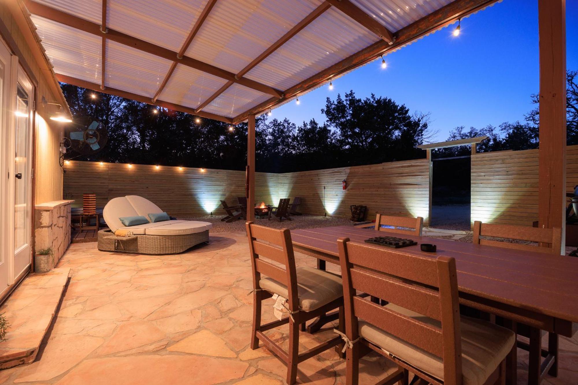 Romantic Luxury Retreat Hot Cold Pool & Sauna Wimberley Exterior photo